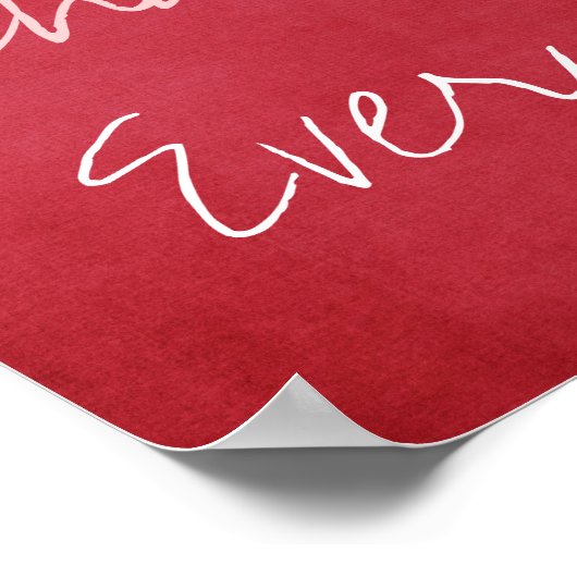 愛は全てのポスターを変える ポスター (角)