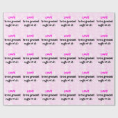 愛は全もっとも偉大ての魔法だ！ – ラッピング紙 ラッピングペーパー (フラット)