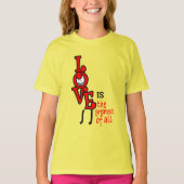 愛は全素晴らし子Tシャツだ Tシャツ (正面)