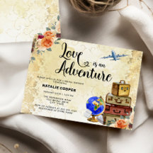 愛は冒険のブライダルシャワー