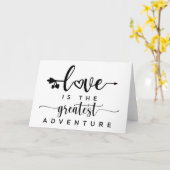 愛は冒険素晴らしだ カード (黄色い花)