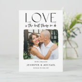 愛は写真最高のの婚約 招待状 (スタンド正面)
