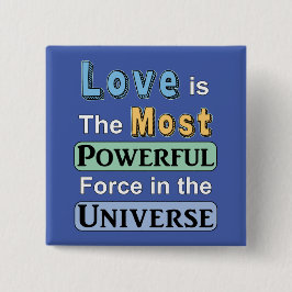 愛は力強いボタン 缶バッジ