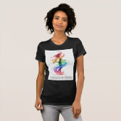 愛は動きの中に在る スピリチュアル エネルギーTシャツ Tシャツ (正面フル)