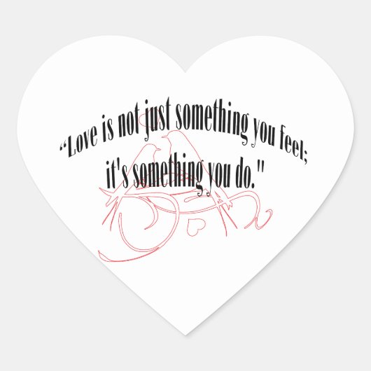 愛は単なる愛ではない感じか、それは何かである ハートシール (正面)