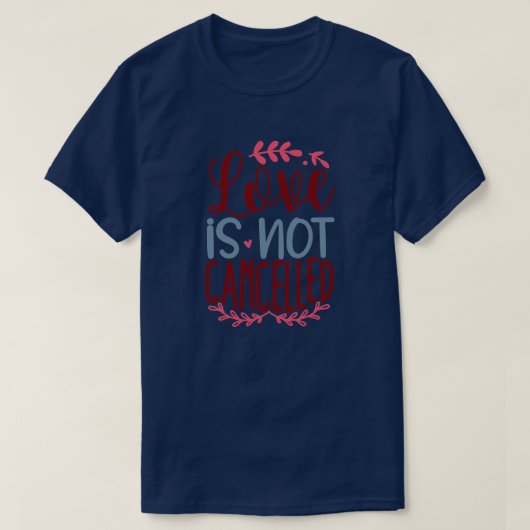 愛は取り消されない01 Tシャツ (デザイン正面)