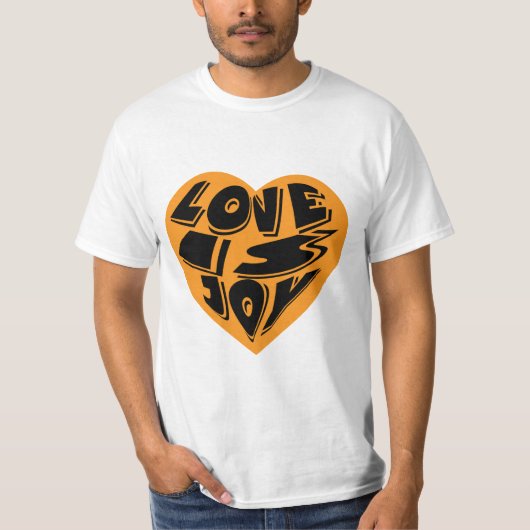 愛は喜び Tシャツ (正面)