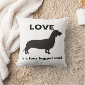 愛は四脚の枕 クッション (ブランケット)