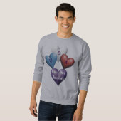愛は国を超えて USA One Another Tシャツ (正面フル)