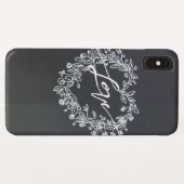 愛は場合iPhoneのXSMaxの咲きます Case-Mate iPhoneケース (裏面(横))