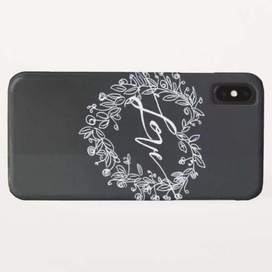 愛は場合iPhoneのXSMaxの咲きます Case-Mate iPhoneケース (裏面(横))