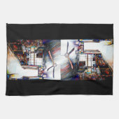 愛は壁ではなく、橋だ キッチンタオル (横)