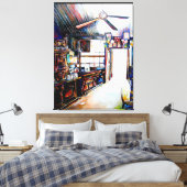 愛は壁ではなく、橋だ キャンバスプリント (インサイチュ (寝室))