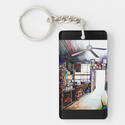 愛は壁ではなく、橋だ キーホルダー (正面)