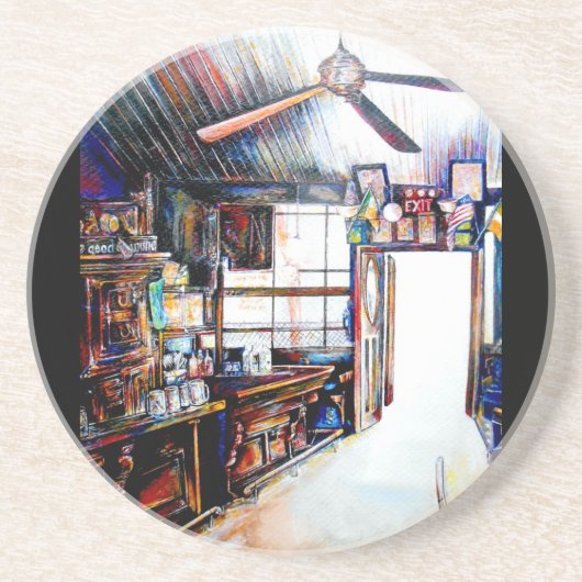 愛は壁ではなく、橋だ コースター (正面)