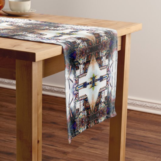 愛は壁ではなく、橋だ ショートテーブルランナー (インサイチュ)