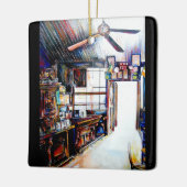 愛は壁ではなく、橋だ セラミックオーナメント (左)