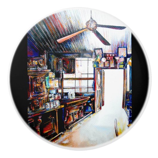 愛は壁ではなく、橋だ セラミックノブ (正面)