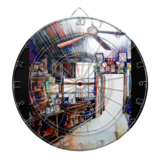 愛は壁ではなく、橋だ ダーツボード (正面)