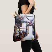 愛は壁ではなく、橋だ トートバッグ (クローズアップ)