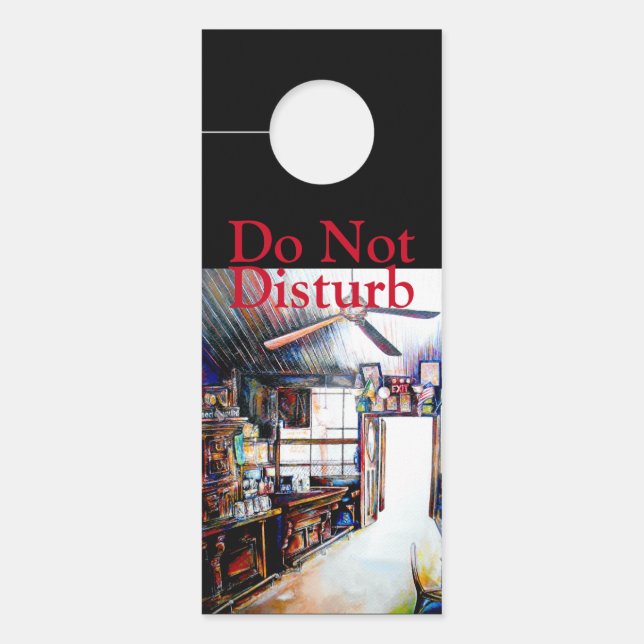 愛は壁ではなく、橋だ ドアノブサイン (正面)