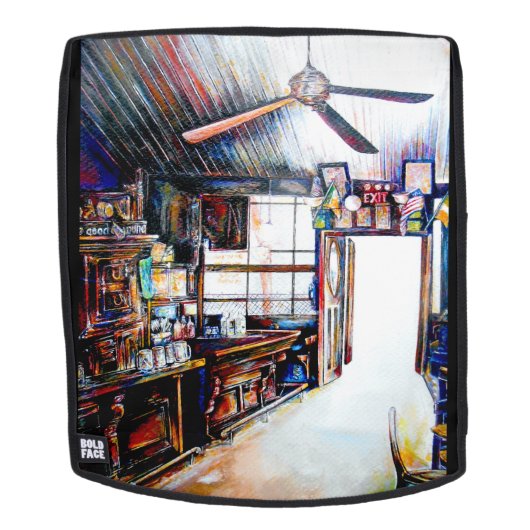 愛は壁ではなく、橋だ バックパック (取り外し可フェース)