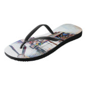 愛は壁ではなく、橋だ ビーチサンダル (アングル)