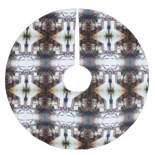 愛は壁ではなく、橋だ ブラッシュドポリエステルツリースカート