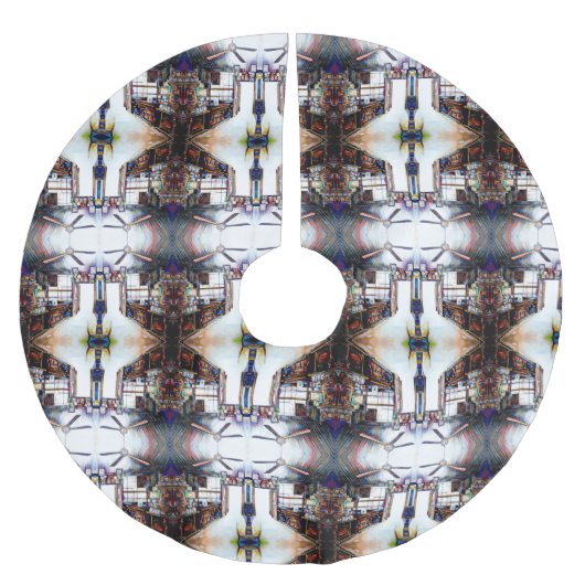 愛は壁ではなく、橋だ ブラッシュドポリエステルツリースカート (正面)