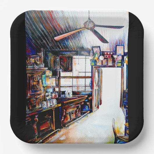 愛は壁ではなく、橋だ ペーパープレート (正面)