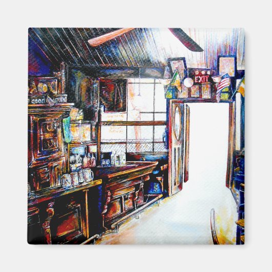 愛は壁ではなく、橋だ マグネット (正面)