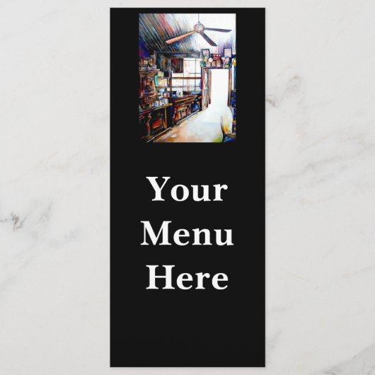 愛は壁ではなく、橋だ メニュー (正面)