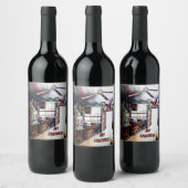 愛は壁ではなく、橋だ ワインラベル (ボトル)