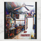 愛は壁ではなく、橋だ ワインラベル (シングルラベル)