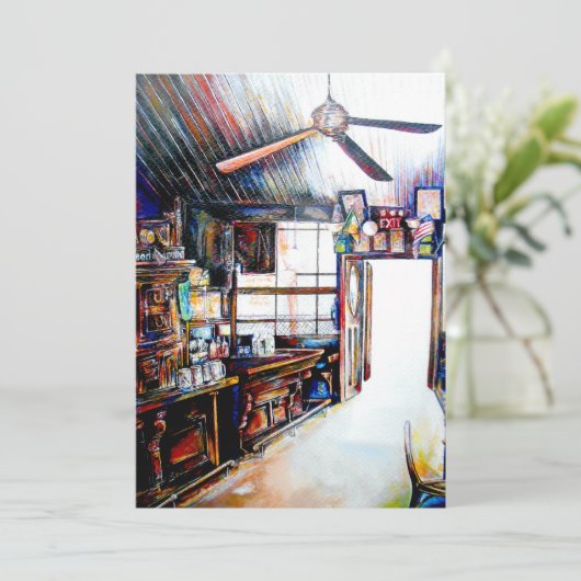 愛は壁ではなく、橋だ 案内状 (スタンド正面)