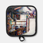 愛は壁ではなく、橋だ 鍋敷き (正面)