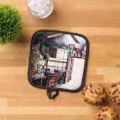 愛は壁ではなく、橋だ 鍋敷き (トップダウン)