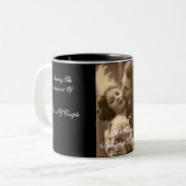 愛は多くの素晴らしいもの婚約パーティマグカップ ツートーンマグカップ (正面左)