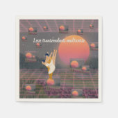 愛は多面性を超える スタンダードカクテルナプキン (正面)