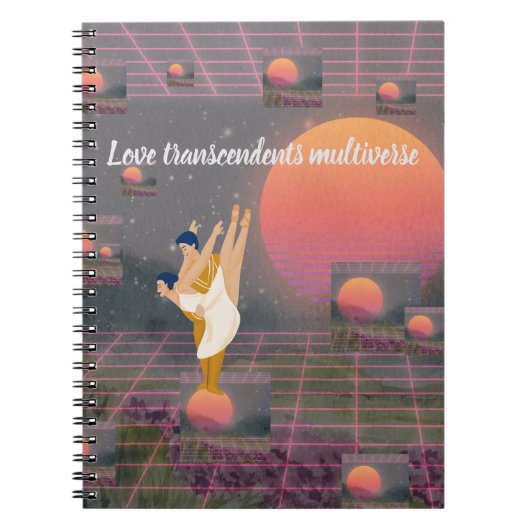 愛は多面性を超える ノートブック (正面)