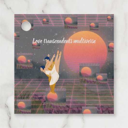 愛は多面性を超える フェイバータグ (正面)