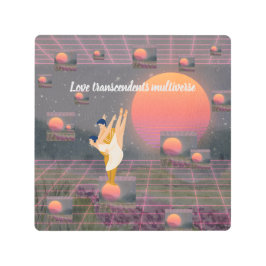 愛は多面性を超える メタルプリント