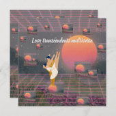 愛は多面性を超える 招待状 (正面/裏面)