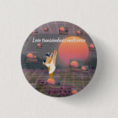 愛は多面性を超える 缶バッジ (正面)