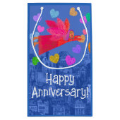 愛は天使とハート スモールペーパーバッグ (裏面)