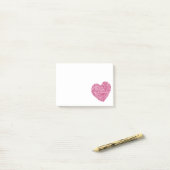 愛は嫌いではない赤いハート投稿it ポストイット (デスク上)