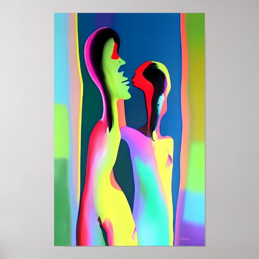 愛は実際にケンのゲージ超現実主義 ポスター (正面)