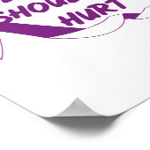 愛は家庭内暴力を傷つけるべきではない認識度モ ポスター (角)