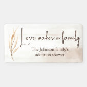 「愛は家族をつくる」養子縁組シャワー 横断幕 (横)