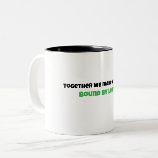 愛は家族を作る – マグカップ (正面左)